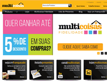 Tablet Screenshot of multicoisas.com.br